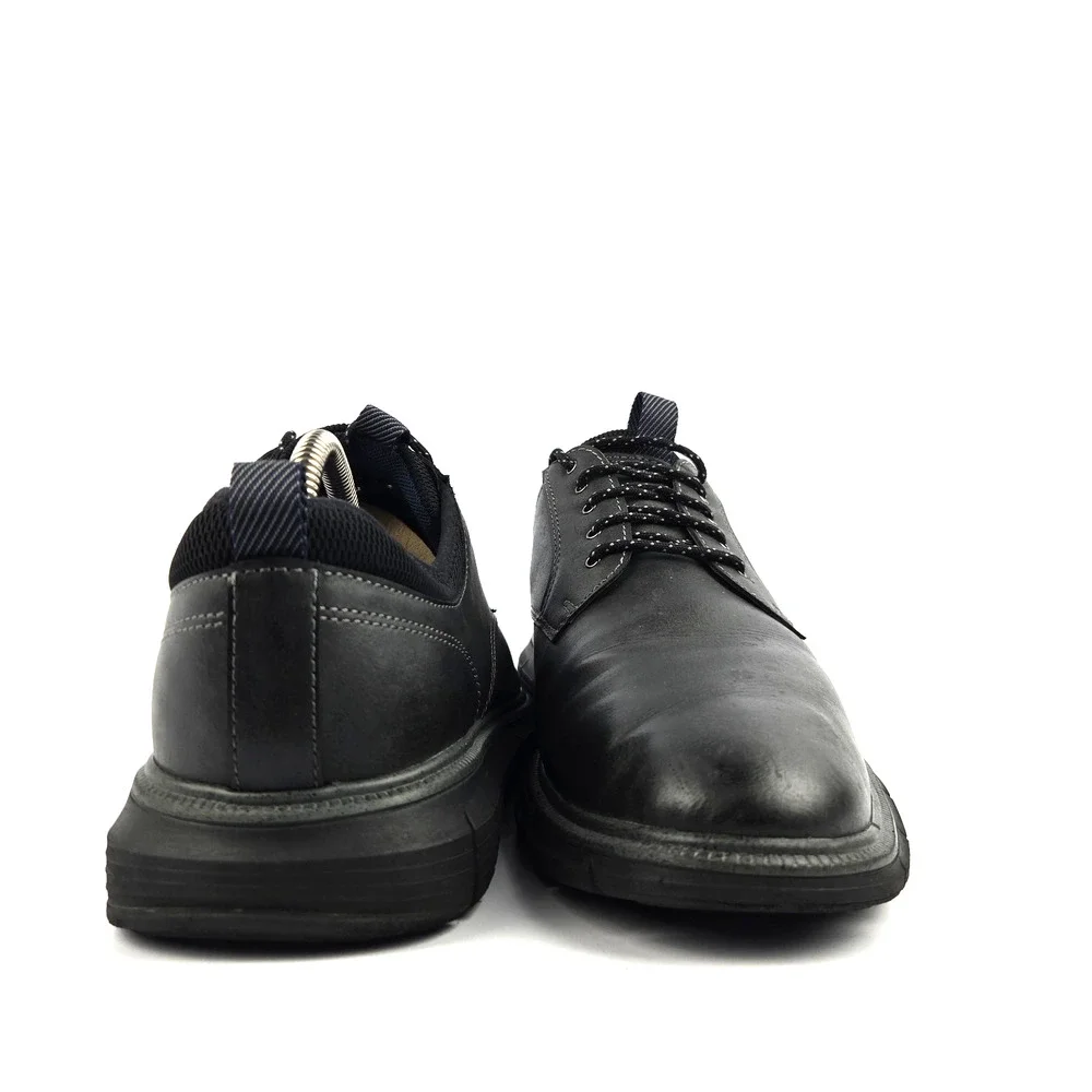 Dockers Mens Black Cooper Business Casual SupremeFlex Lace Oxford Shoe 10.5M